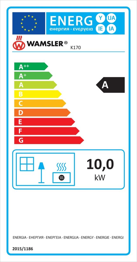K170 K etiqueta energética