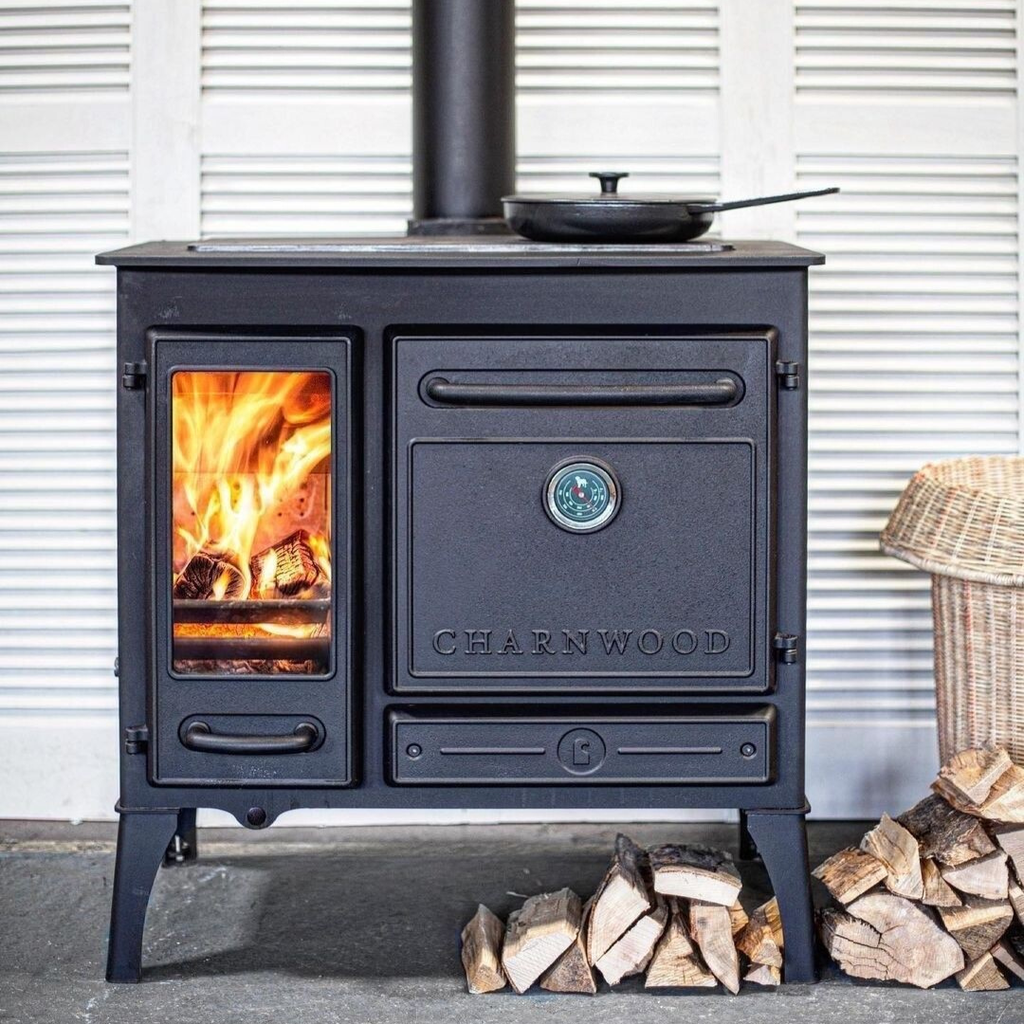 ESTUFA DE LEÑA HAVEN 05 CON HORNO