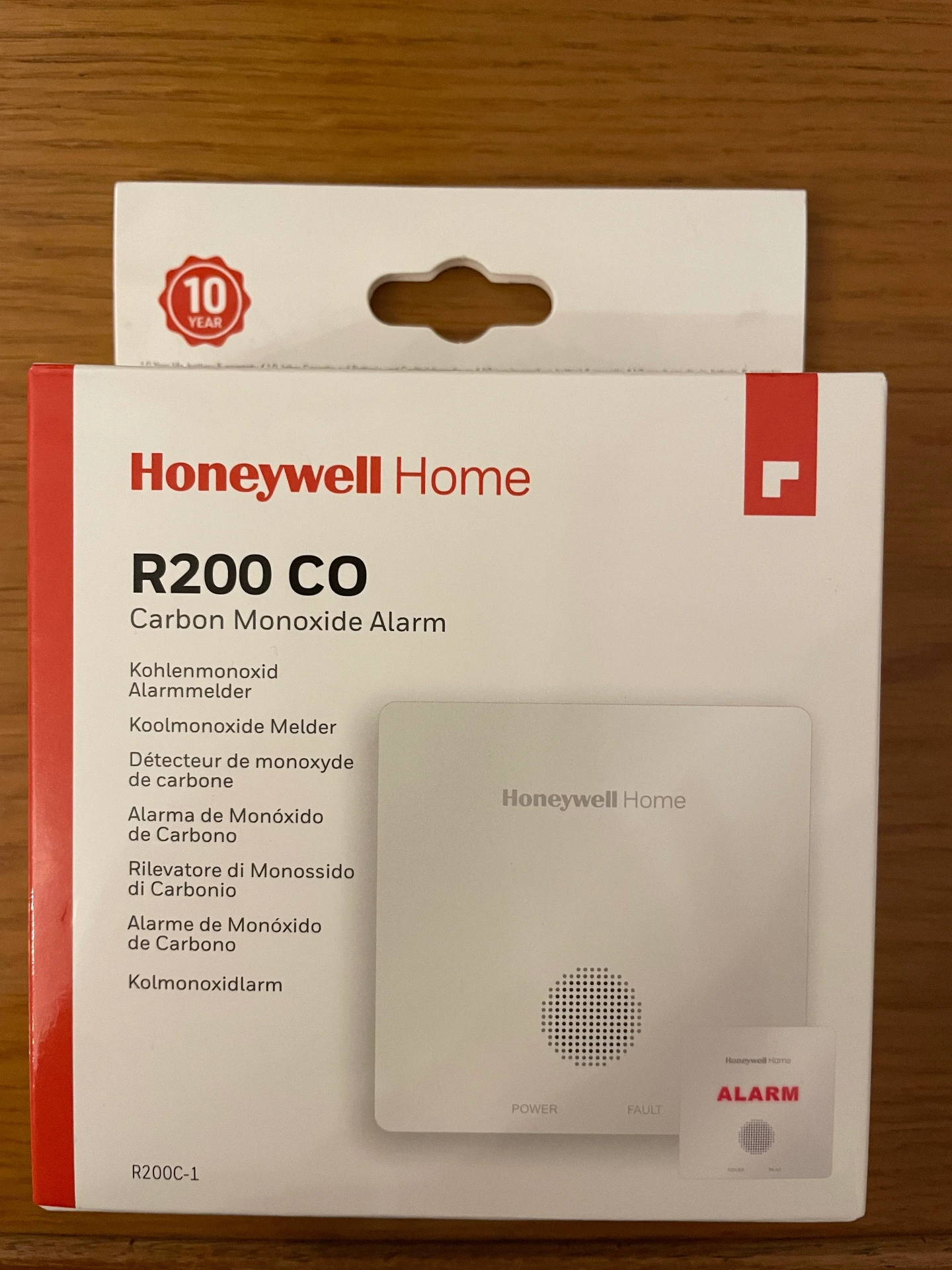DETECTOR MONÓXIDO CB IP44 BAT.LI 3V BL HW R200C-1