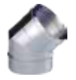 [039F20040SW] CODO A 45º @200 SW 316-L