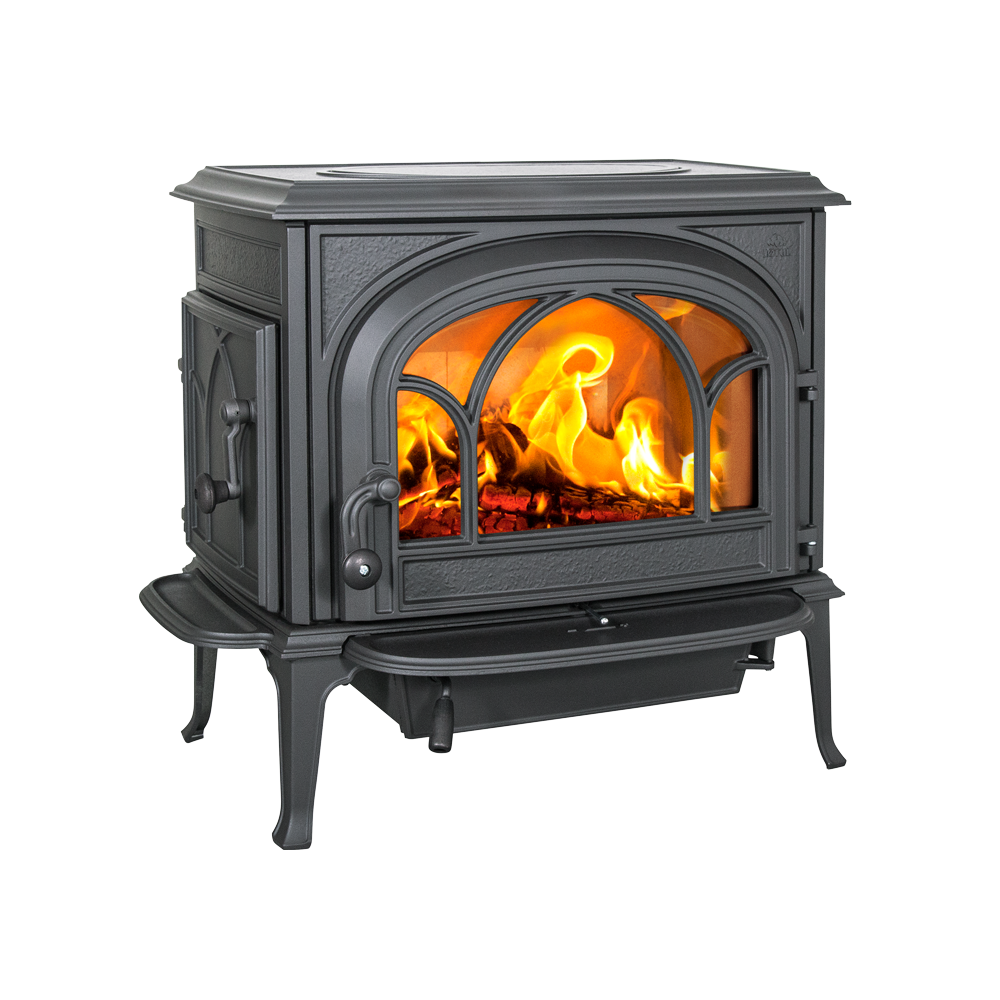 [30058692] JØTUL F 500 ECO SE BP PINTURA NEGRO MATE, PUERTA SIN ARCOS