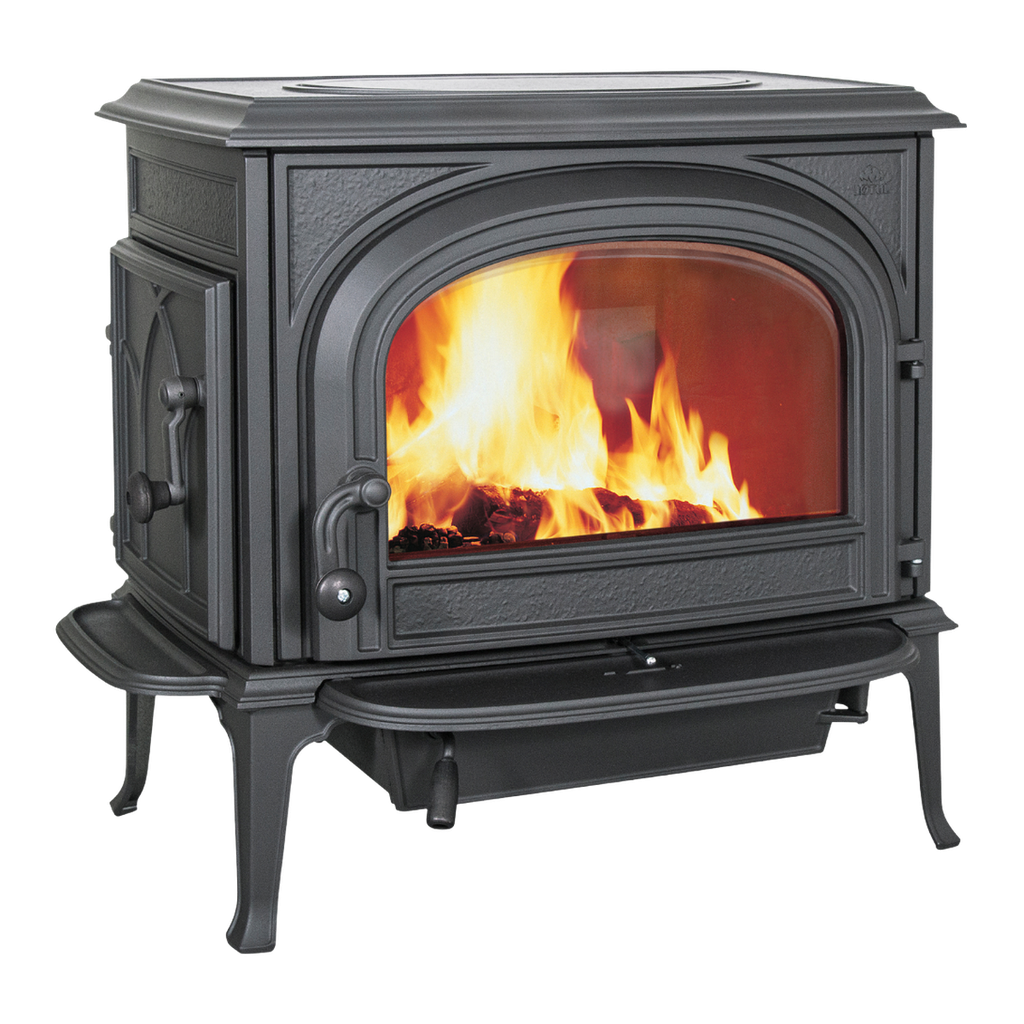 [30058692] JØTUL F 500 ECO SE BP PINTURA NEGRO MATE, PUERTA SIN ARCOS