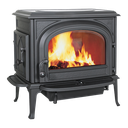 JØTUL F 500 ECO SE BP PINTURA NEGRO MATE, PUERTA SIN ARCOS