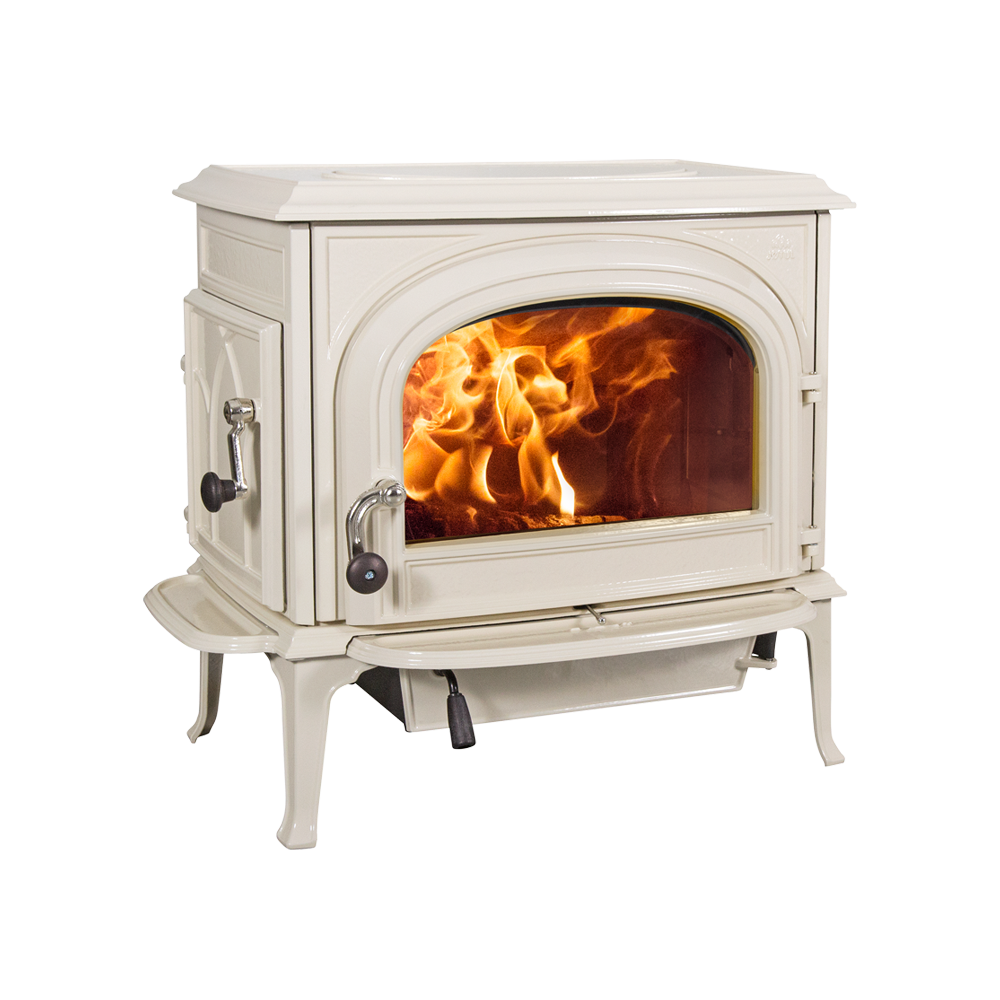 [30059672] JØTUL F 500 ECO SE IVE ESMALTADO MARFIL, PUERTA SIN ARCOS