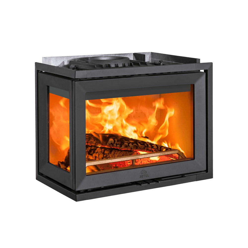 [30044744] JØTUL I 520 FL BP PINTURA NEGRO MATE - CRISTAL LATERAL IZQUIERDO