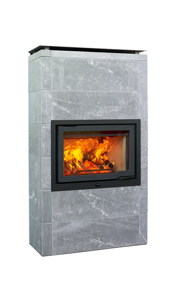 [50049086-00] JOTUL ESTUFA-CHIMENEA FS 173 PIEDRA ESTEATITA CON HOGAR JOTUL I 520 3 CRISTALES
