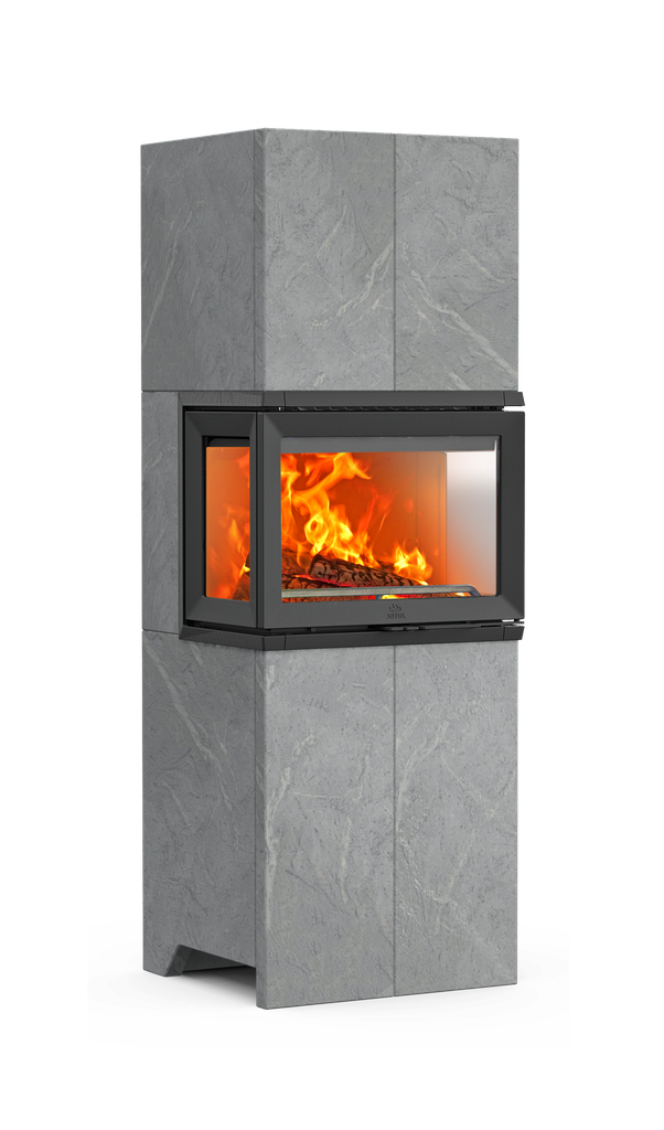 [50049631-00] JOTUL ESTUFA-CHIMENEA FS 175 PIEDRA ESTEATITA CON HOGAR JOTUL I 520 F