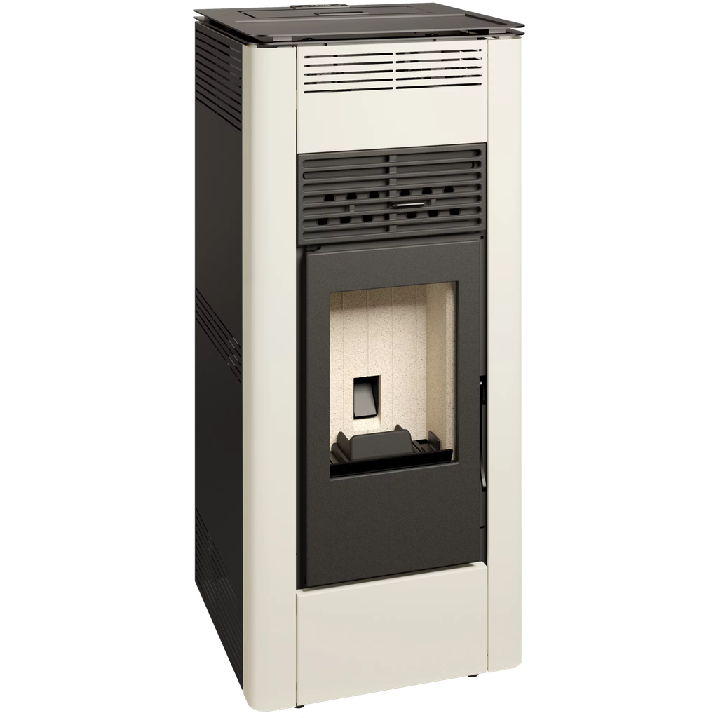 ESTUFA PELLET NORA CANALIZABLE (8 KW, BLANCO)