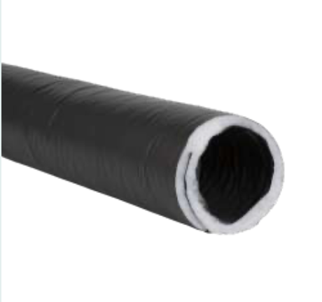 MANGA FLEXIBLE AISLADA 1M NEGRO (60 MM)