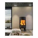 DOVRE BOLD 300 ESTUFA DE LEÑA FUNDICIÓN 7 KW Ø150 DIM AL1010 AN490 PR420 MM