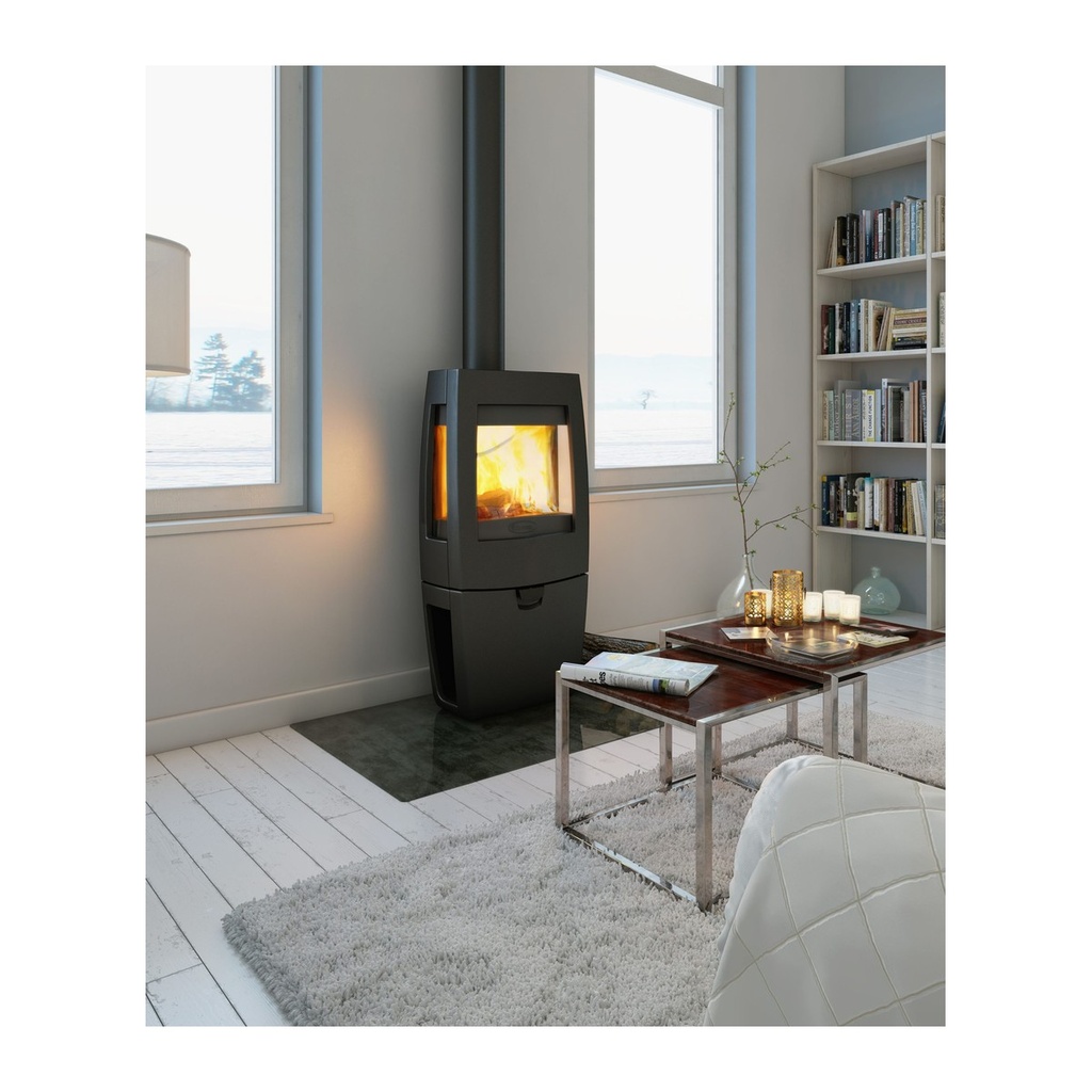 DOVRE SENSE 403 ESTUFA DE LEÑA FUNDICIÓN 7,5 KW Ø150 DIM AL1160 AN555 PR440 MM