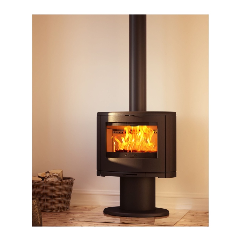 DOVRE BOW P ESTUFA DE LEÑA FUNDICIÓN 9 KW Ø150 DIM AL870 AN700 PR460 MM