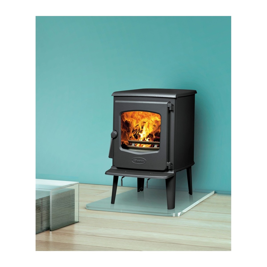 DOVRE 525 CB ESTUFA DE LEÑA FUNDICIÓN 8 KW Ø150 DIM AL750 AN525 PR475 MM