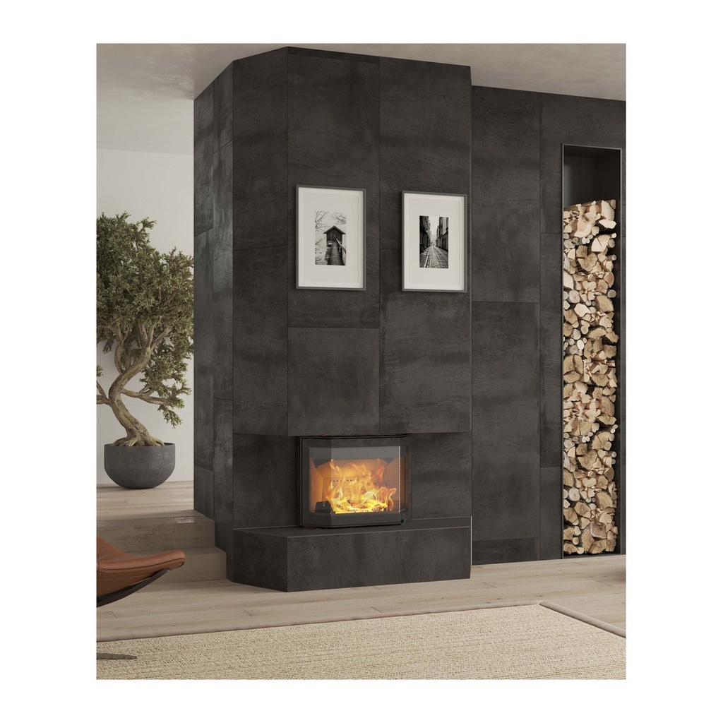 DOVRE PHOENIX III INSERTABLE DE LEÑA FUNDICIÓN 7,5 KW Ø150 DIM AL580 AN725 PR423 MM