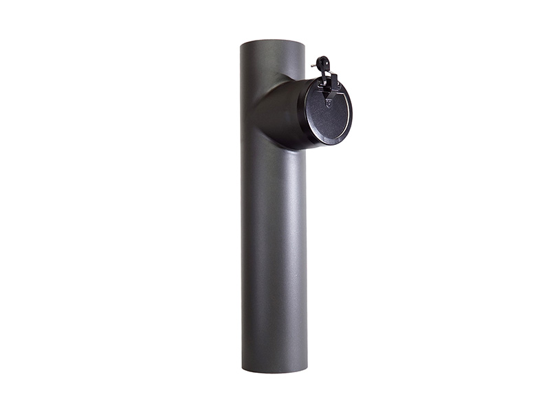 BM TUBO 750 MM CON MODERADOR DE TIRO Y ANTICONDENSACIÓN Ø150 ACERO 2 MM