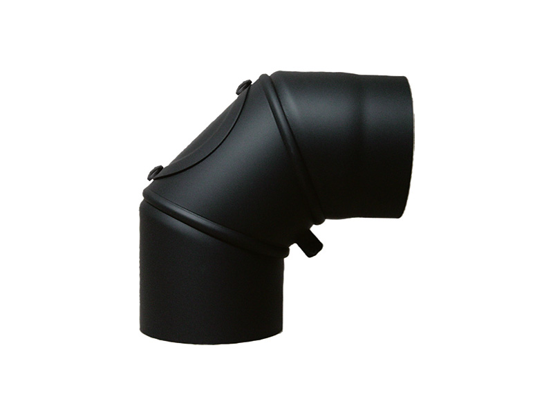 BM CODO 90° REGULABLE 0-180° CON REGISTRO Ø150 ACERO 2 MM