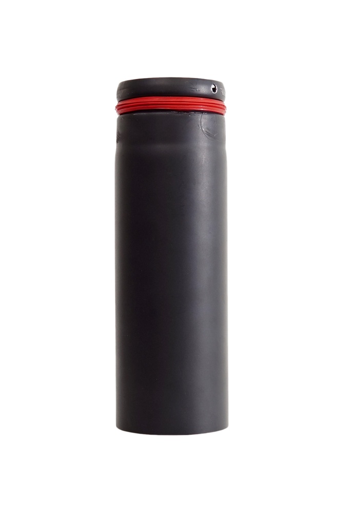 [27080025] BM TUBO DE PELLET 250 MM CON JUNTA DE SILICONA ACERO 1 MM (80 MM)