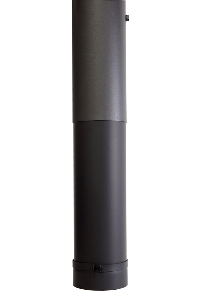 [2780006] BM TUBO DE PELLET DE LONGITUD ADAPTABLE 500 MM ACERO 1 MM (80 MM)