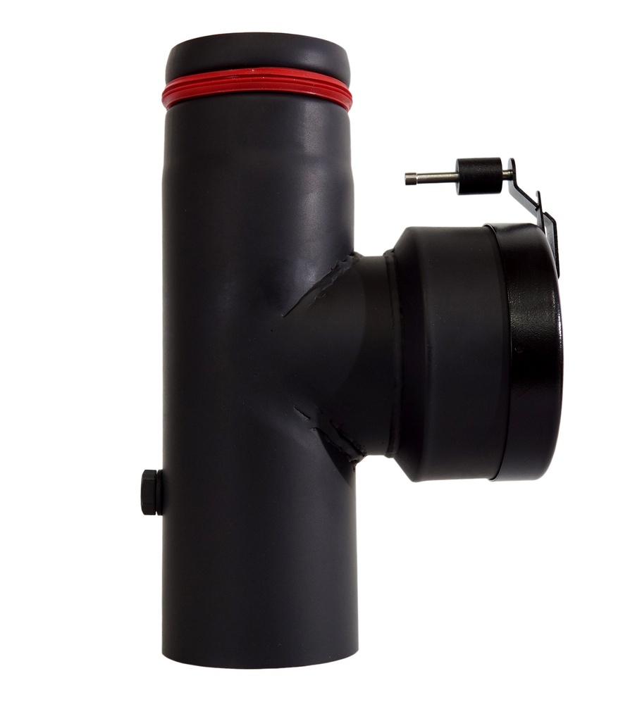 BM TUBO DE PELLET 250 MM CON MODERADOR DE TIRO ACERO 1 MM