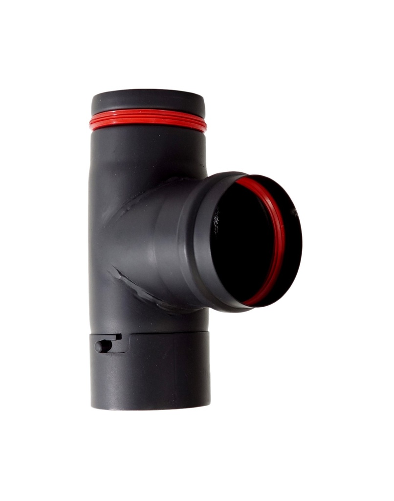 BM T CON TAPÓN MACHO PARA TUBO DE PELLET ACERO 1 MM
