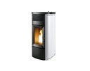 MCZ ESTUFA PELLET CANALIZABLE "MUSA COMFORT AIR MATIC 14 CORE R M3+" 14,1KW C/MAESTRO 2 CANALIZACIONES @80 DIM AL1147 AN560 PR586 MM (ESTRUCTURA + REVESTIMIENTO)