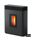 MCZ ESTUFA PELLET CANALIZABLE "PHILO COMFORT AIR 14 R M2" 13,8KW C/MAESTRO 2 CANALIZACIONES @80 DIM AL1190 AN999 PR396 MM (ESTRUCTURA + REVESTIMIENTO)