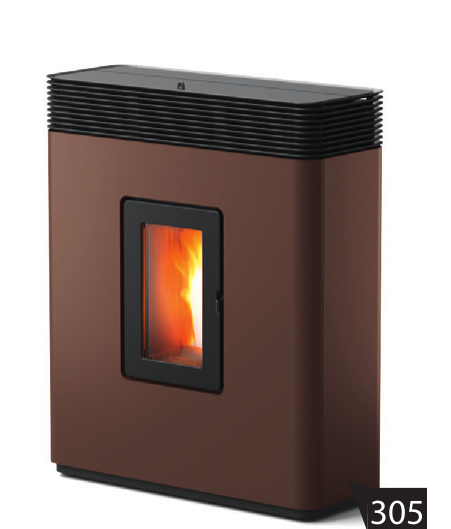 MCZ ESTUFA PELLET CANALIZABLE "PHILO COMFORT AIR 14 R M2" 13,8KW C/MAESTRO 2 CANALIZACIONES @80 DIM AL1190 AN999 PR396 MM (ESTRUCTURA + REVESTIMIENTO)