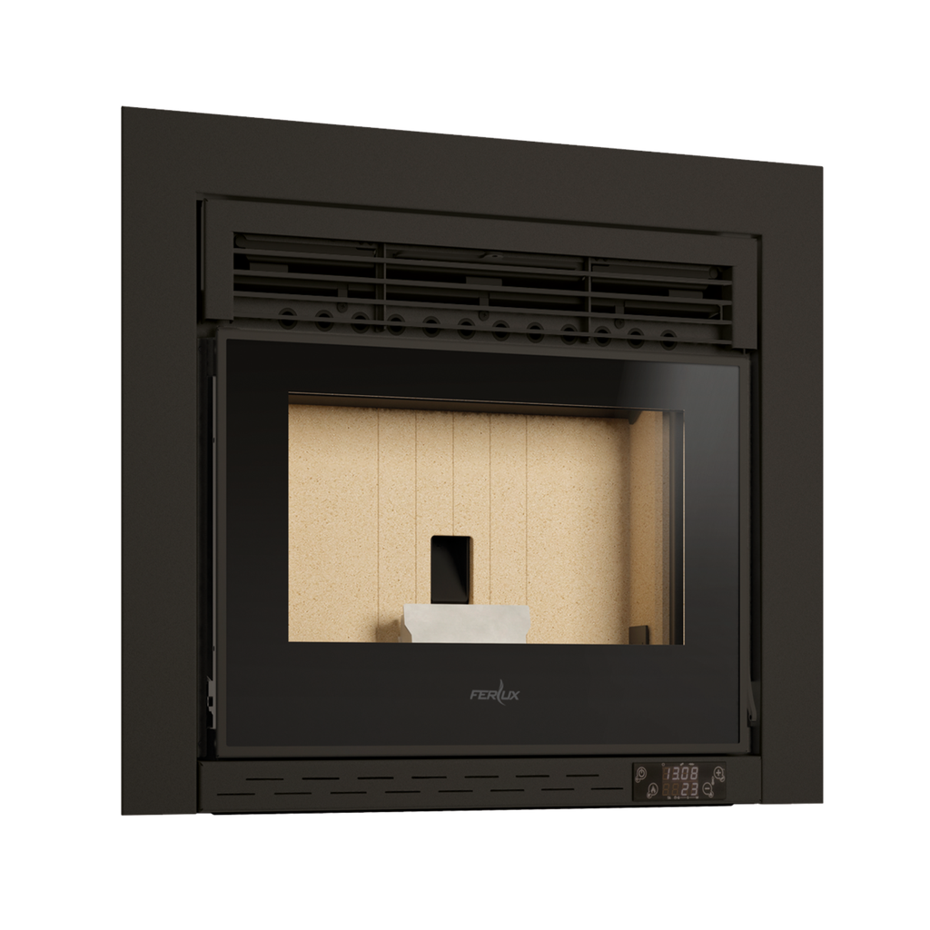 [ULYSES 8] FERLUX INSERTABLE PELLET "ULYSES 8" 8,5KW @80 DIM AL556 AN640 PR579 MM