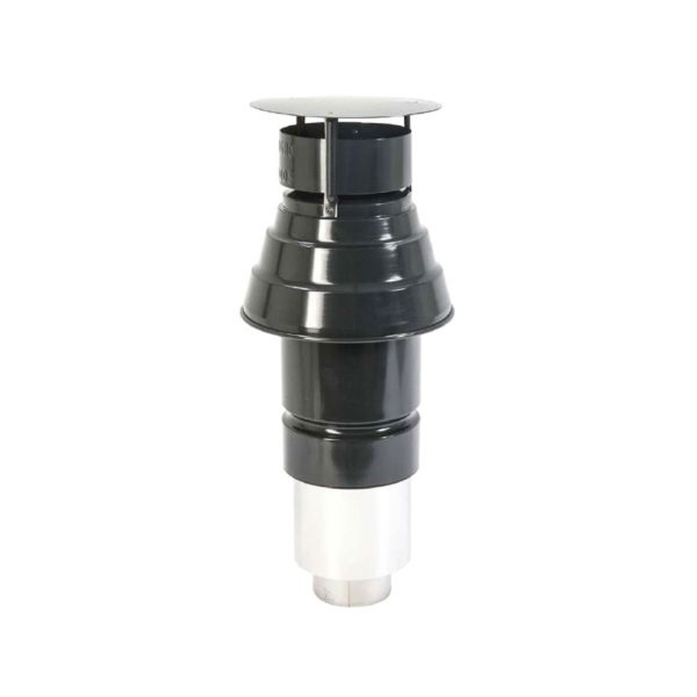 [57A9266200] FABER TERMINAL VERTICAL CORTO PARA KIT CHIMENEA @150/100 CONCÉNTRICO GAS