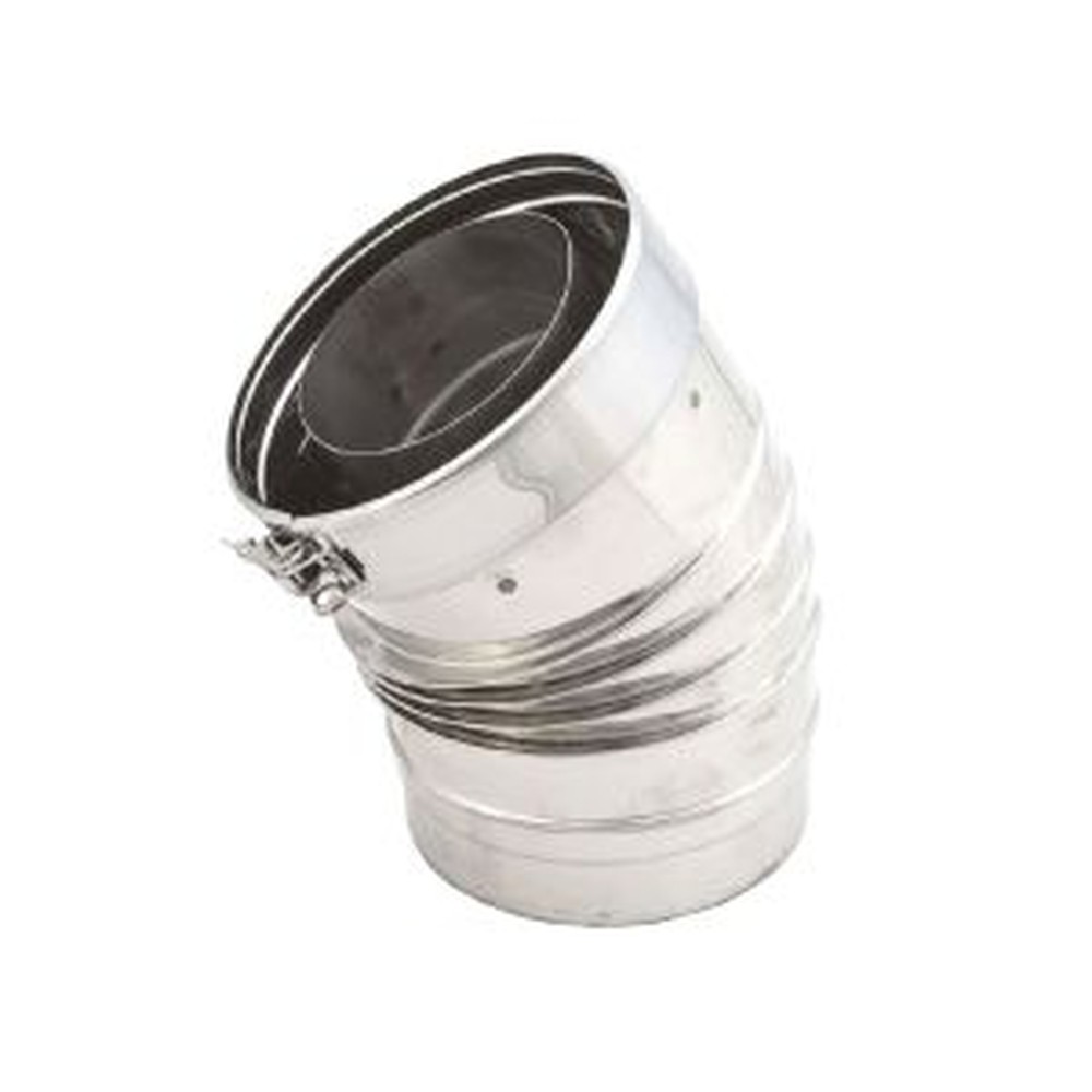 [57A9294500] FABER CODO 30º @150/100 CONCÉNTRICO GAS