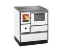 WAMSLER K76F/70 COCINA DE LEÑA CON HORNO Y PUERTA DE CRISTAL 7,6 KW Ø120 DIM AL850 AN700 PR600 MM