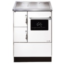 WAMSLER K118 COCINA DE LEÑA CON HORNO 6 KW Ø120 DIM AL850 AN600 PR600 MM