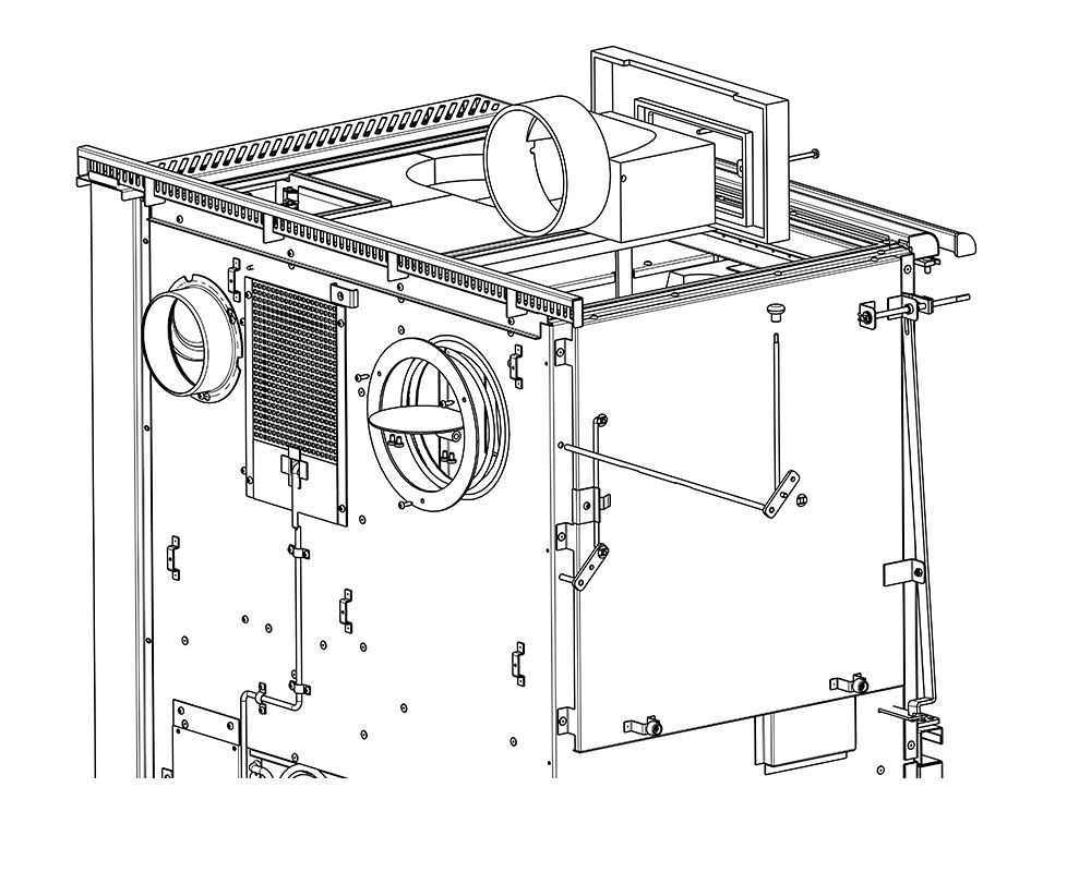 WAMSLER KIT DIFUSIÓN DE CALOR (HEAT DIFFUSION) PARA COCINA DE LEÑA W1-75