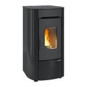 EXTRAFLAME ANGELICA JUNIOR ESTUFA PELLET ESTANCA 7 KW Ø80 DIM AL926 AN495 PR555 MM