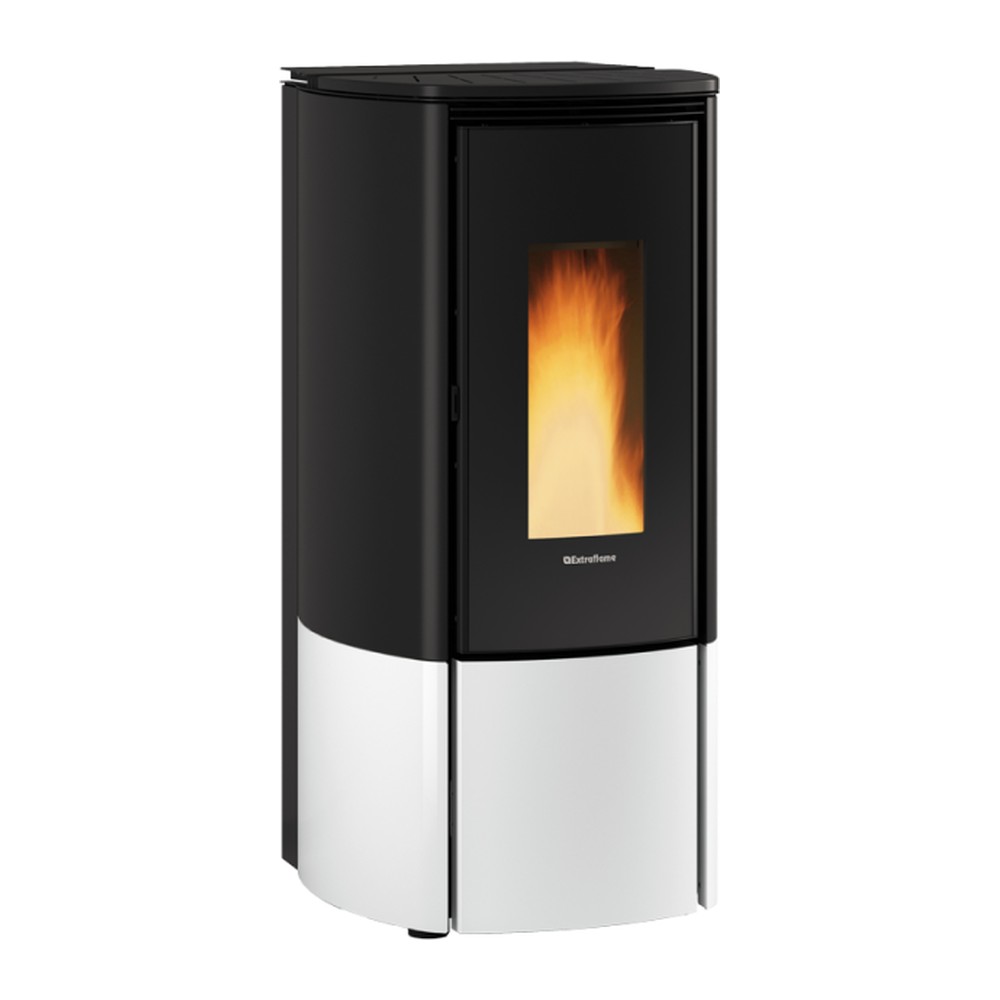 EXTRAFLAME KATIA 11 ESTUFA PELLET 11 KW Ø80 DIM AL1082 AN515 PR572 MM
