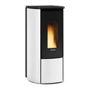 EXTRAFLAME KATIA 9 5.0 EVO ESTUFA PELLET ESTANCA 9 KW Ø80 DIM AL1082 AN515 PR572 MM