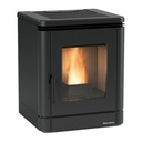 EXTRAFLAME PEGGY ESTUFA PELLET ESTANCA 5,1 KW Ø80 DIM AL620 AN500 PR570 MM