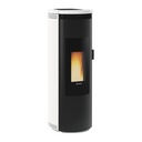 EXTRAFLAME AMIKA AD ESTUFA PELLET ESTANCA 8 KW Ø80 DIM AL1200 AN460 PR465 MM
