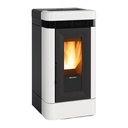 EXTRAFLAME LUCIA.16 ESTUFA PELLET 12,1 KW Ø80 DIM AL1097 AN556 PR597 MM