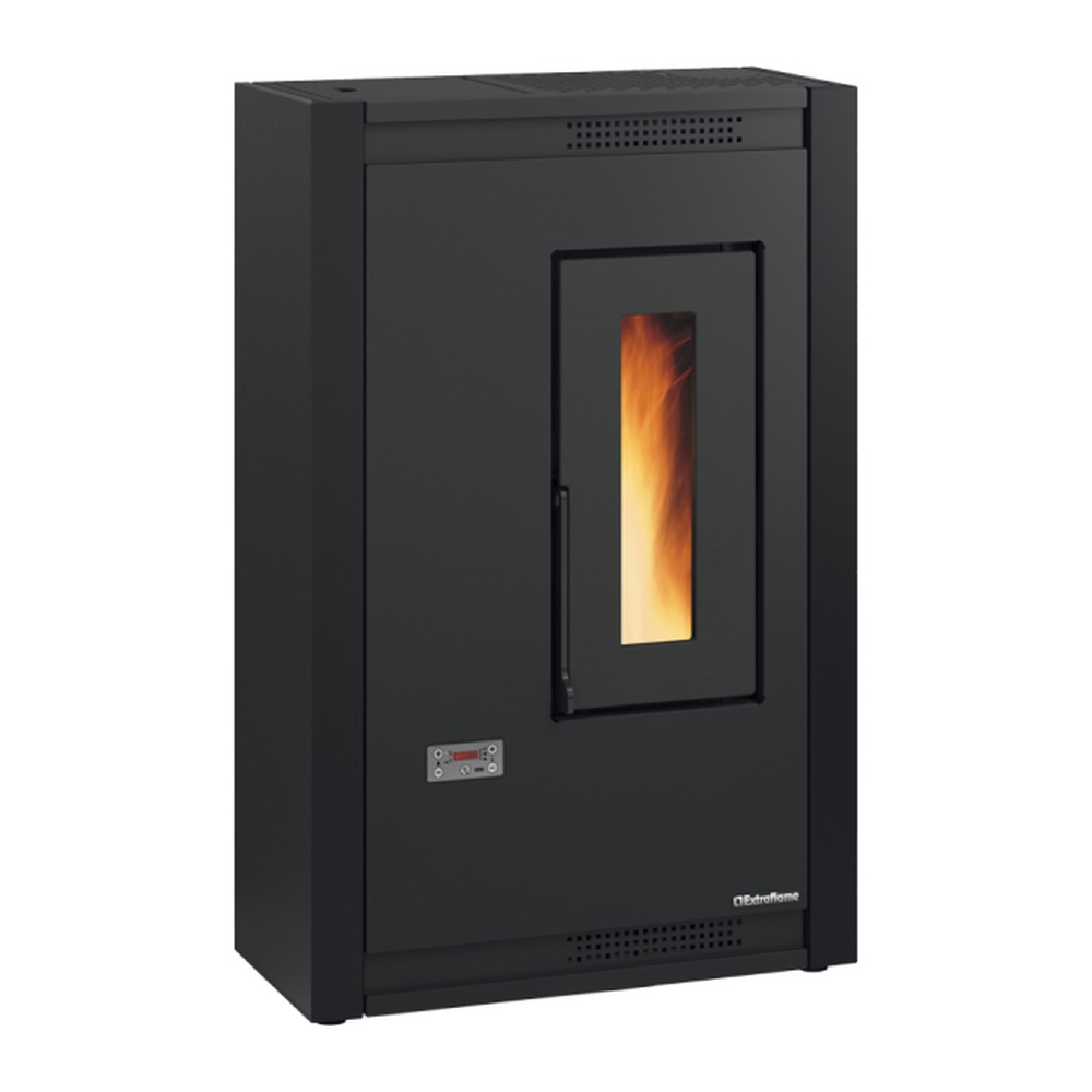 EXTRAFLAME LUISELLA 5.0 ESTUFA PELLET 5,1 KW Ø80 DIM AL892 AN572 PR307 MM