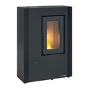 EXTRAFLAME LUISELLA 5.0 MAXI ESTUFA PELLET ESTANCA 7 KW Ø80 DIM AL892 AN639 PR290 MM