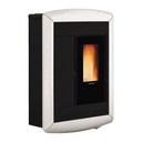 EXTRAFLAME SOUVENIR PLUS LUX 5.0 ESTUFA PELLET CANALIZABLE 10 KW Ø80 DIM AL1162 AN822 PR343 MM