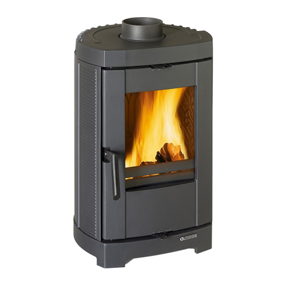 LA NORDICA BRIGITTA.16 ESTUFA DE LEÑA 4,7 KW Ø120 DIM AL640 AN404 PR397 MM