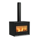 LA NORDICA DANTE.16 ESTUFA DE LEÑA 12,4 KW Ø160 DIM AL1514 AN822 PR593 MM