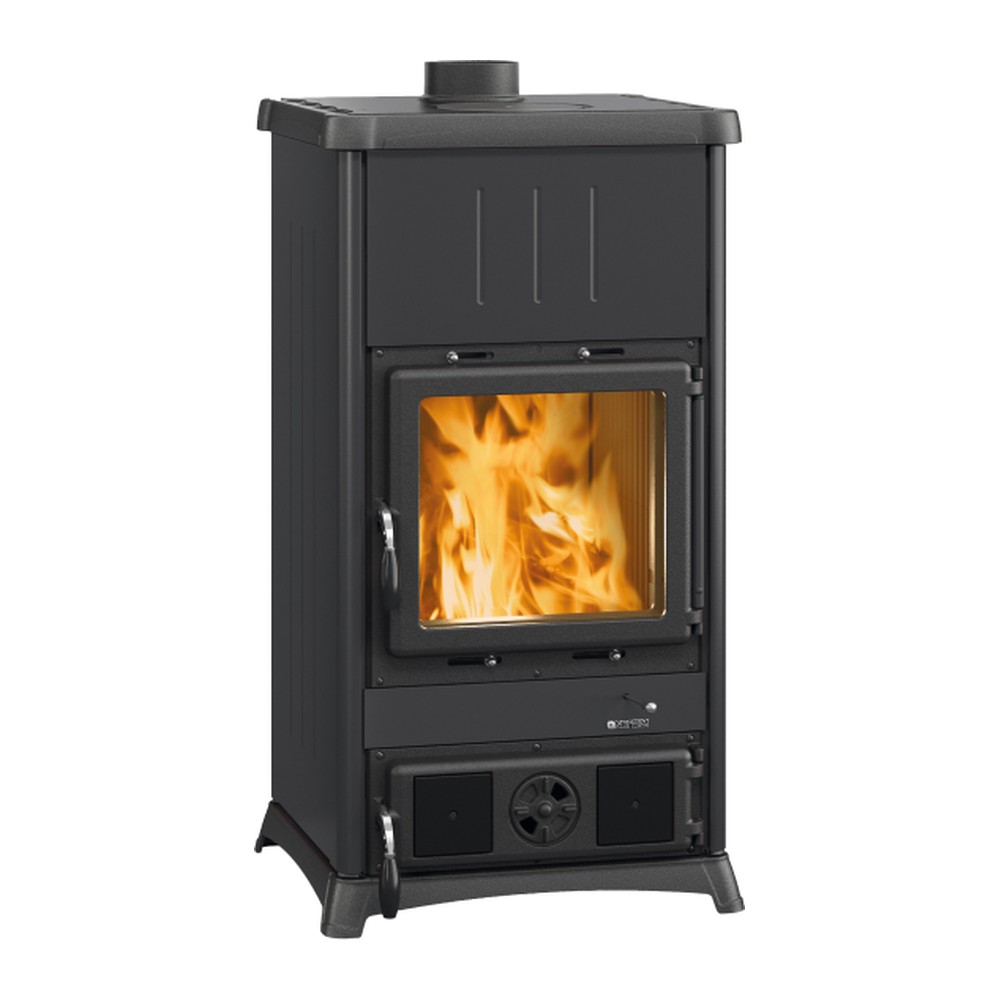 LA NORDICA FEDORA.16 STEEL ESTUFA DE LEÑA 8,3 KW Ø130 DIM AL1086 AN559 PR547 MM