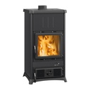 LA NORDICA FEDORA.16 STEEL ESTUFA DE LEÑA 8,3 KW Ø130 DIM AL1086 AN559 PR547 MM