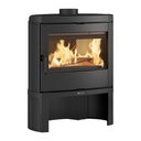 LA NORDICA JENNIFER.16 ESTUFA DE LEÑA 7,7 KW Ø150 DIM AL914 AN702 PR478 MM