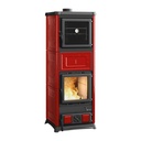 LA NORDICA NOVA FORNO.16 MAIOLICA ESTUFA DE LEÑA CON HORNO 11,8 KW Ø150 DIM AL1547 AN559 PR569 MM