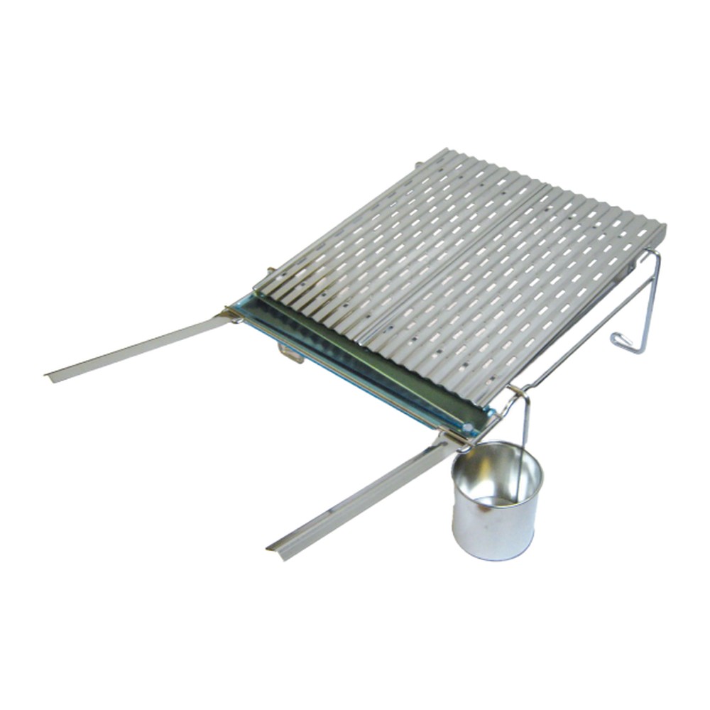 [7016150] LA NORDICA PARRILLA DE HORNO INOX PARA COCINA DE LEÑA ALASKA