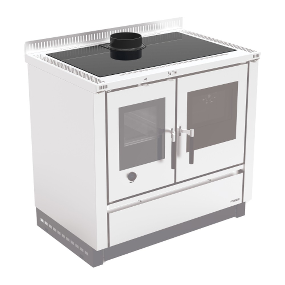 [7016430] LA NORDICA KIT ENCIMERA VITROCERÁMICA PARA COCINA DE LEÑA VENEZIA